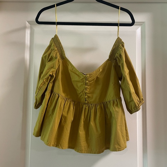 Free people crop top blouse - Picture 2 of 3